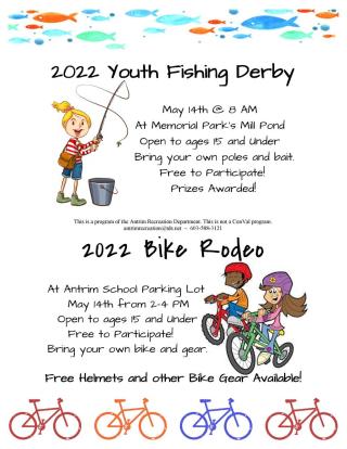 Fishing Derby and Bike Safety Rodeo