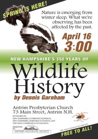 New Hampshire's 350 Years of Wildlife History by Dennis Garnham