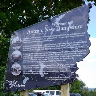 Antrim Historical Marker #1 - Antrim Village
